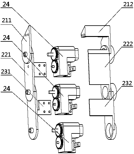 Nine-freedom-degree picking mechanical arm