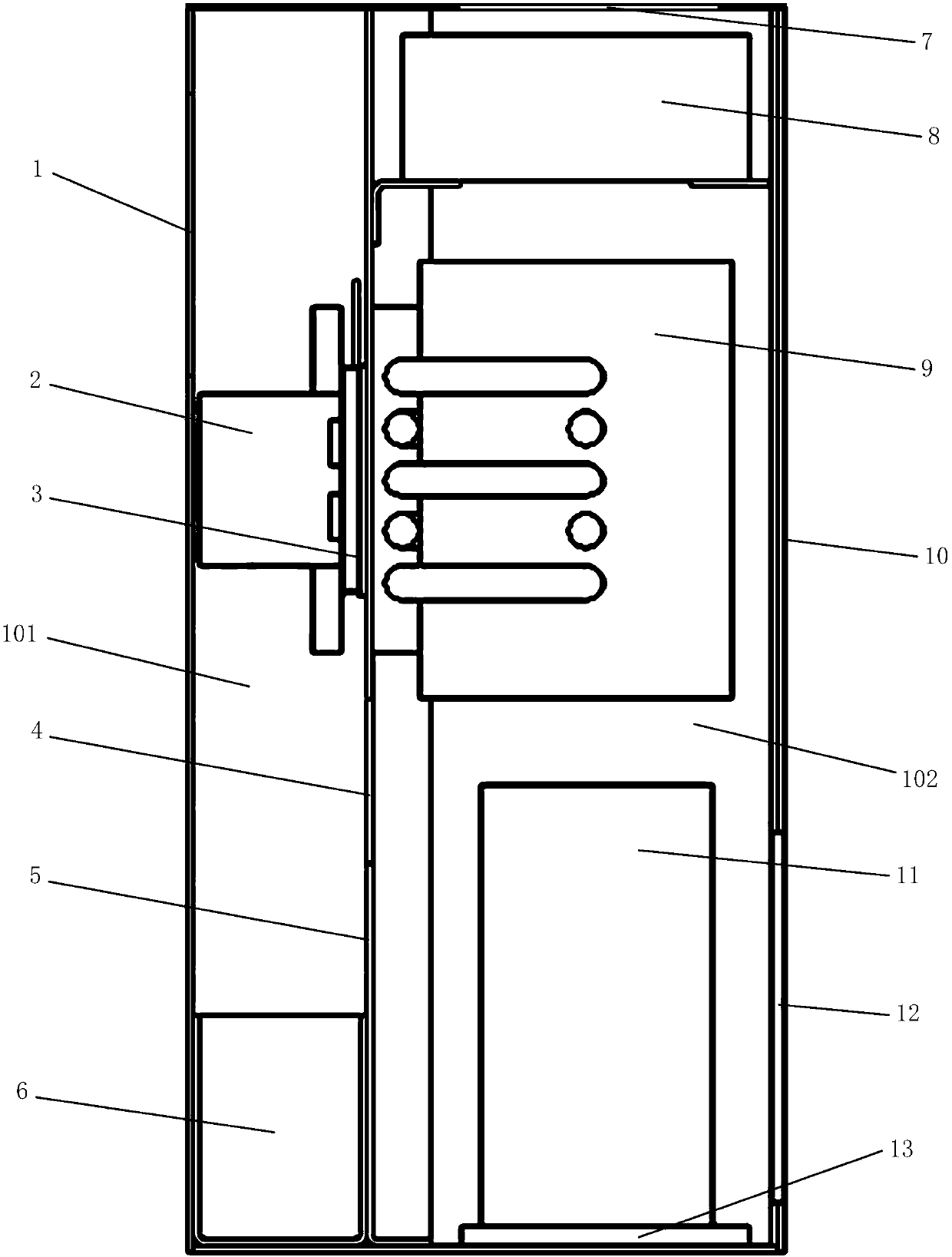 Semiconductor dehumidification device