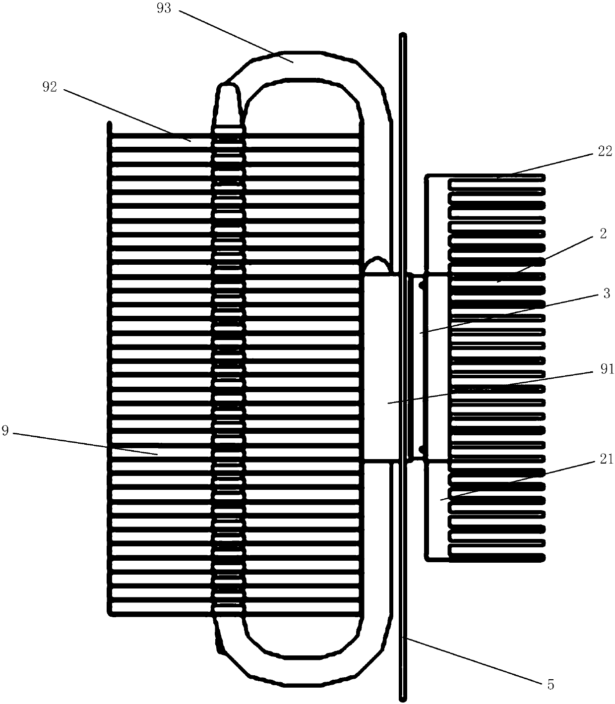 Semiconductor dehumidification device