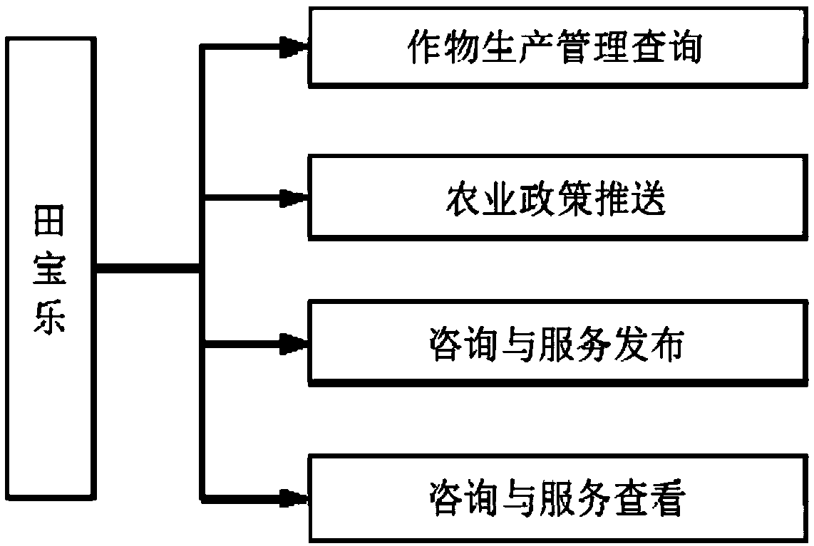 An information push service system based on web management and mobile phone applet application