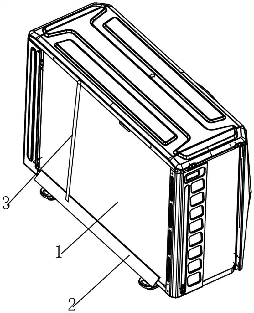 A snow removal device for an air conditioner outdoor unit and a control method thereof, and an air conditioner outdoor unit