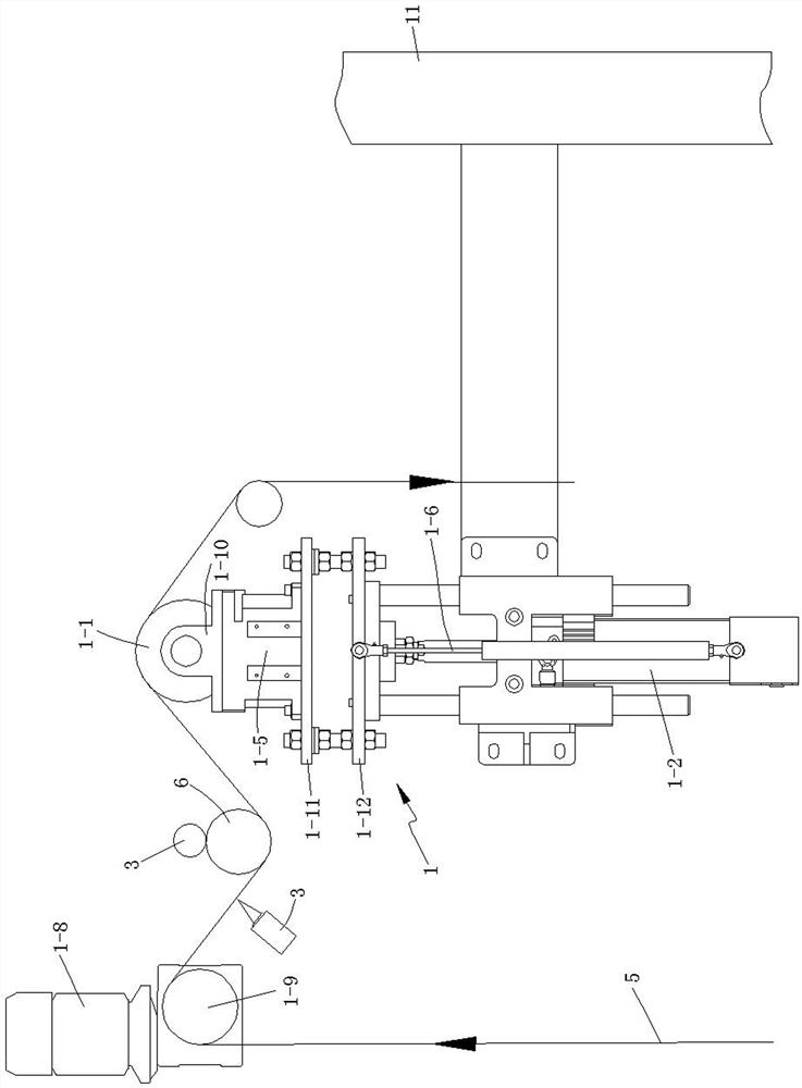 Method and device for detecting pre-shrinking rate of preshrunk woven fabric