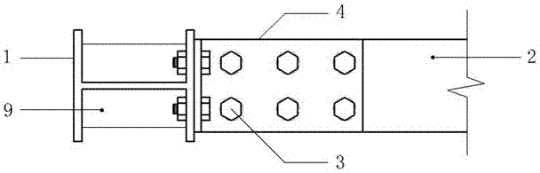 An energy-dissipating beam-column joint for building steel structures