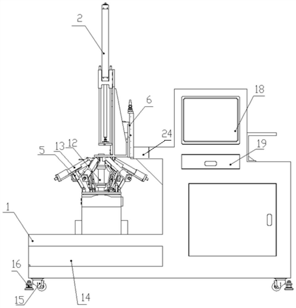 Porous synchronous collecting and weighing device and method for attitude and orbit control engine product