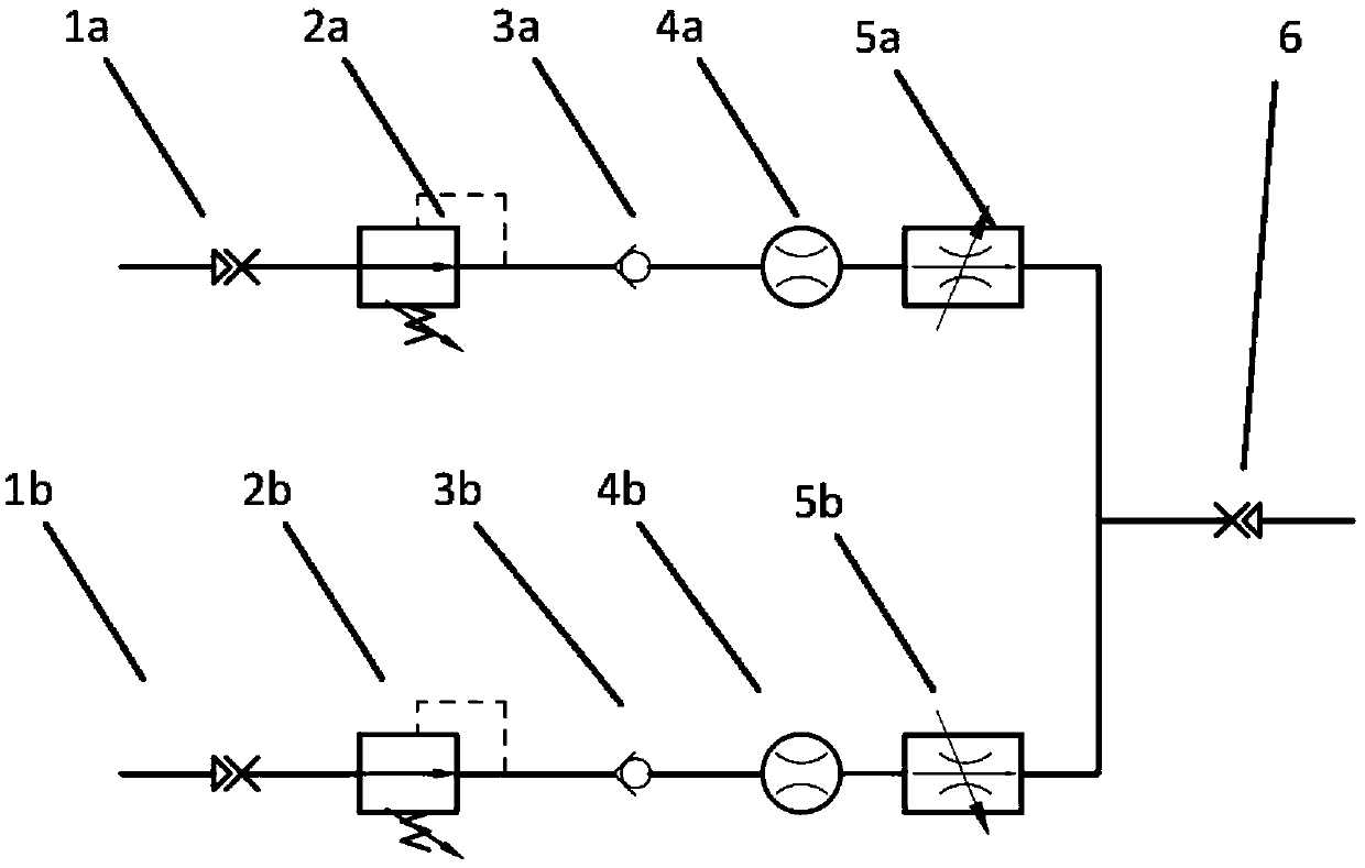 Small high-precision gas proportioner