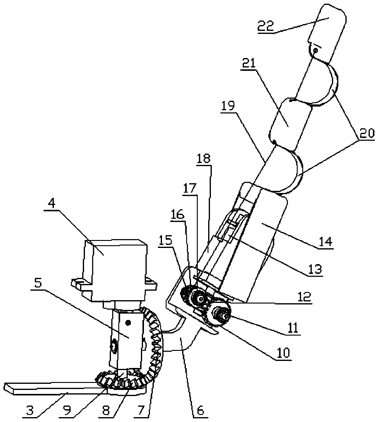 prosthetic thumb mechanism