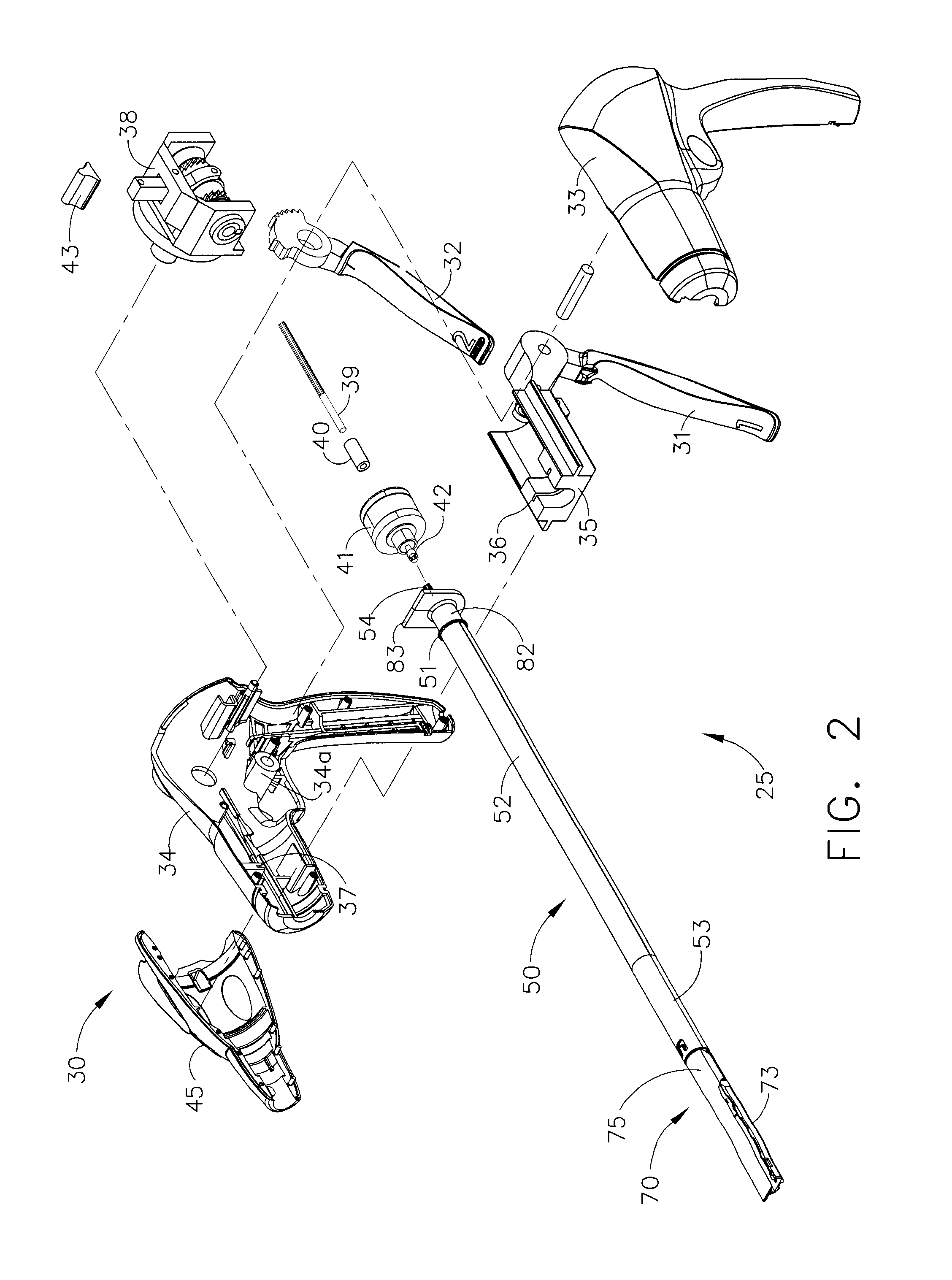 Disposable Cartridge With Adhesive For Use With A Stapling Device