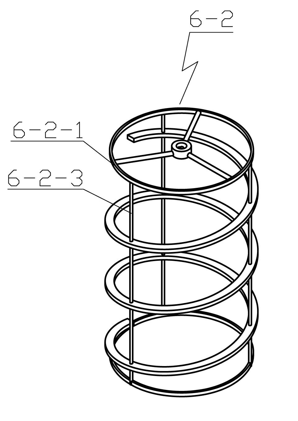 Wastewater electrochemical treatment device