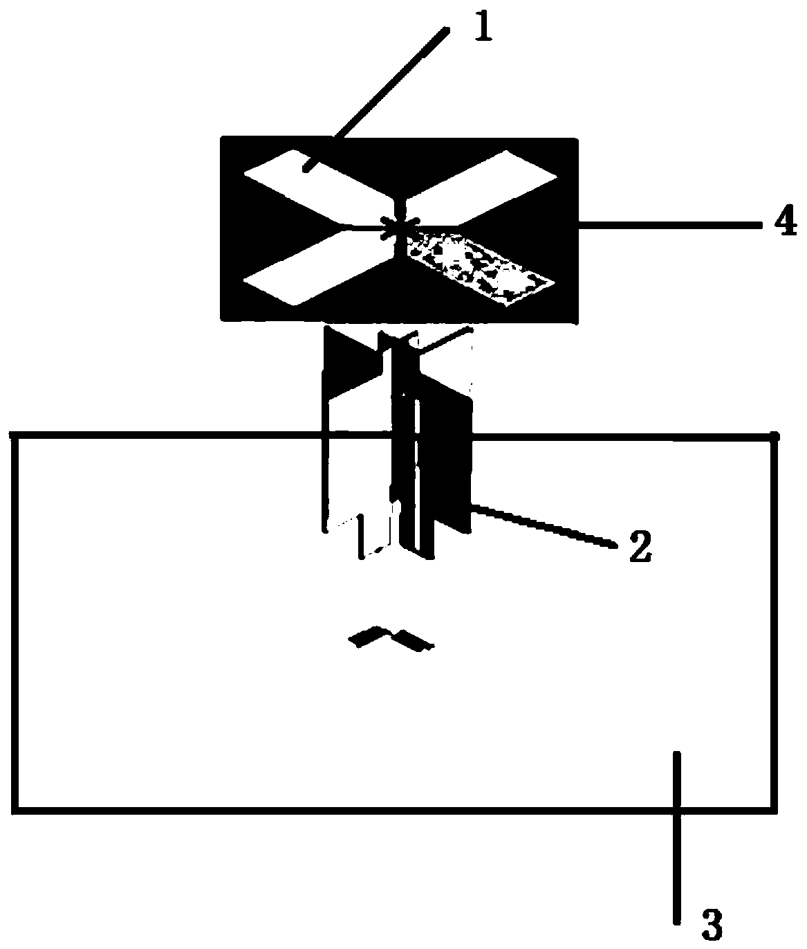 Broadband dual-polarized filtering dipole antenna without additional circuit