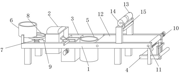 Agricultural seed detection device and detection method