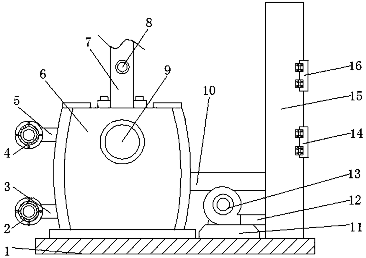 Combustion furnace with exhaust cylinder having airflow intensity balance function