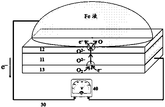 Electrochemical sensor for monitoring nitrogen content, and manufacturing method for sensor