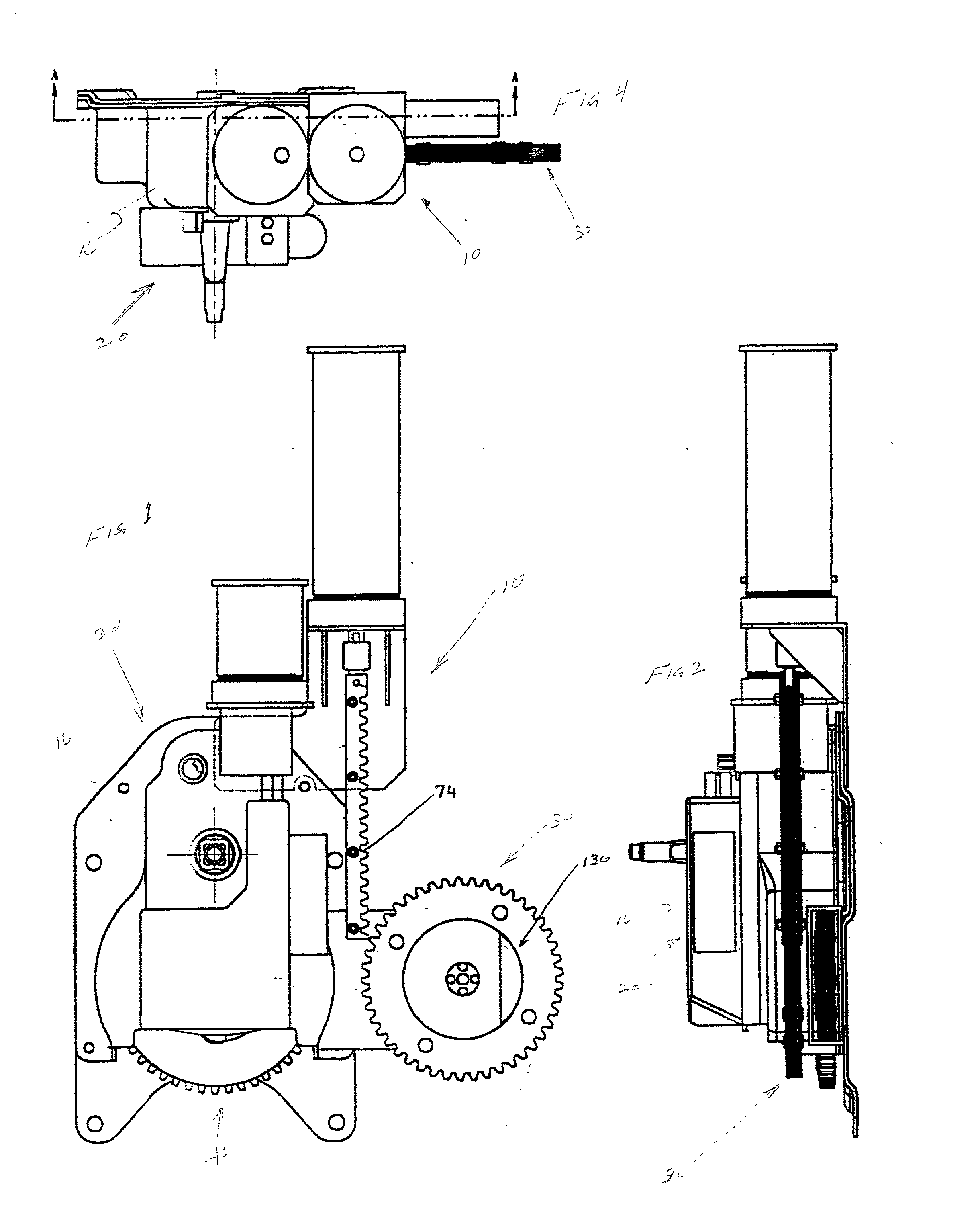 Automatic application hand brake