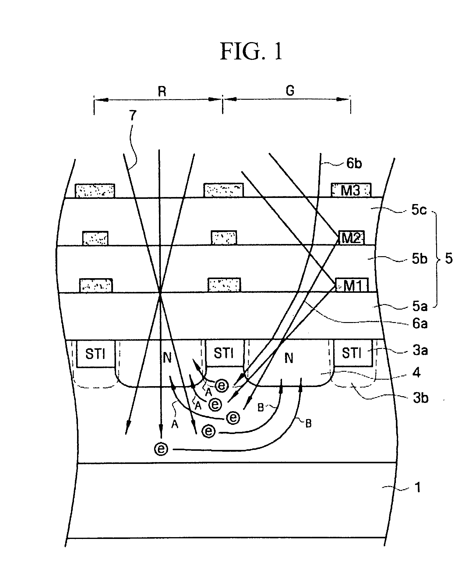 Image sensor having improved sensitivity and decreased crosstalk and method of fabricating same