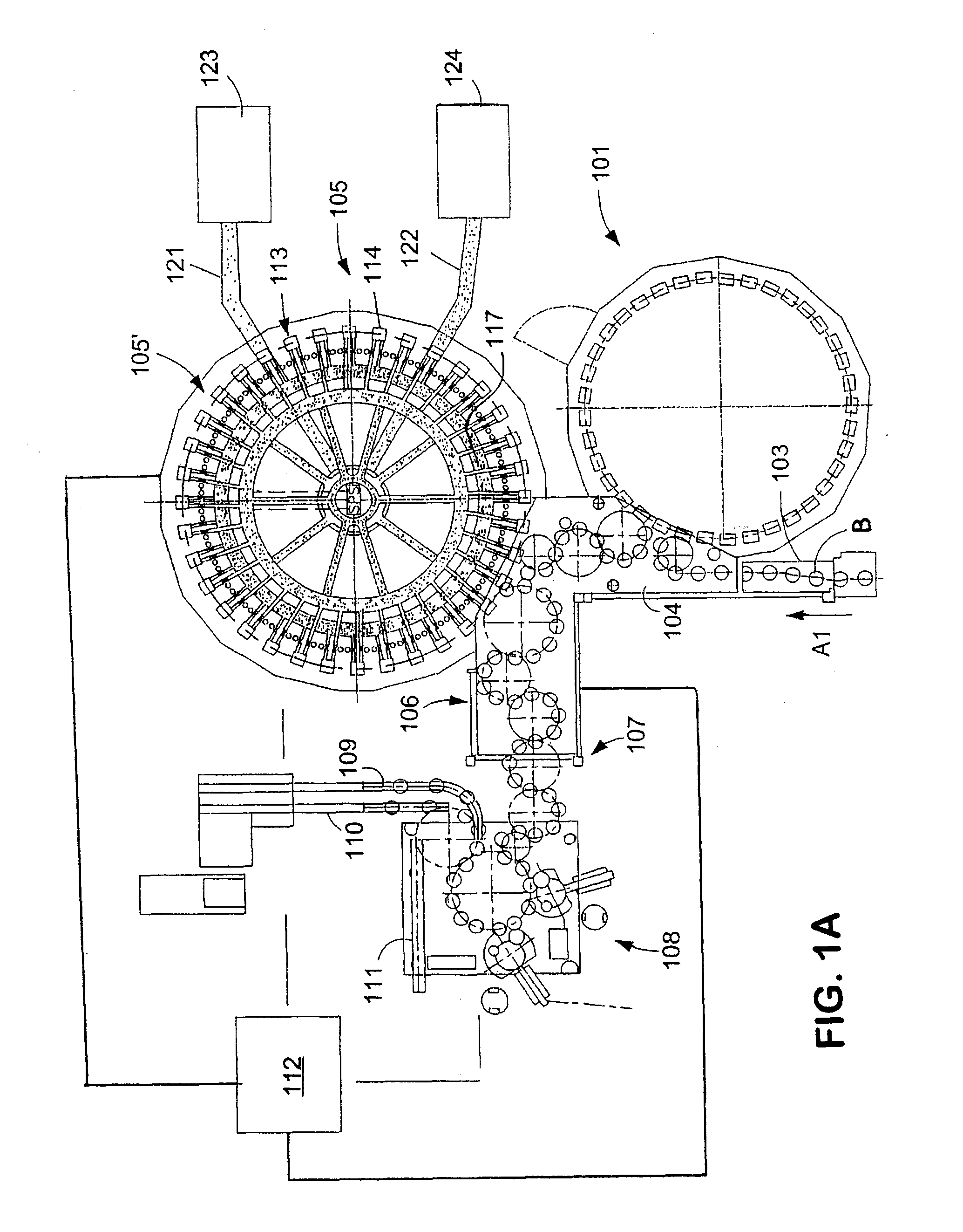 Beverage bottling plant for filling beverage bottles with a liquid beverage, with an information adding arrangement for adding information relating to the beverage bottles, and a method of operating the beverage bottling plant