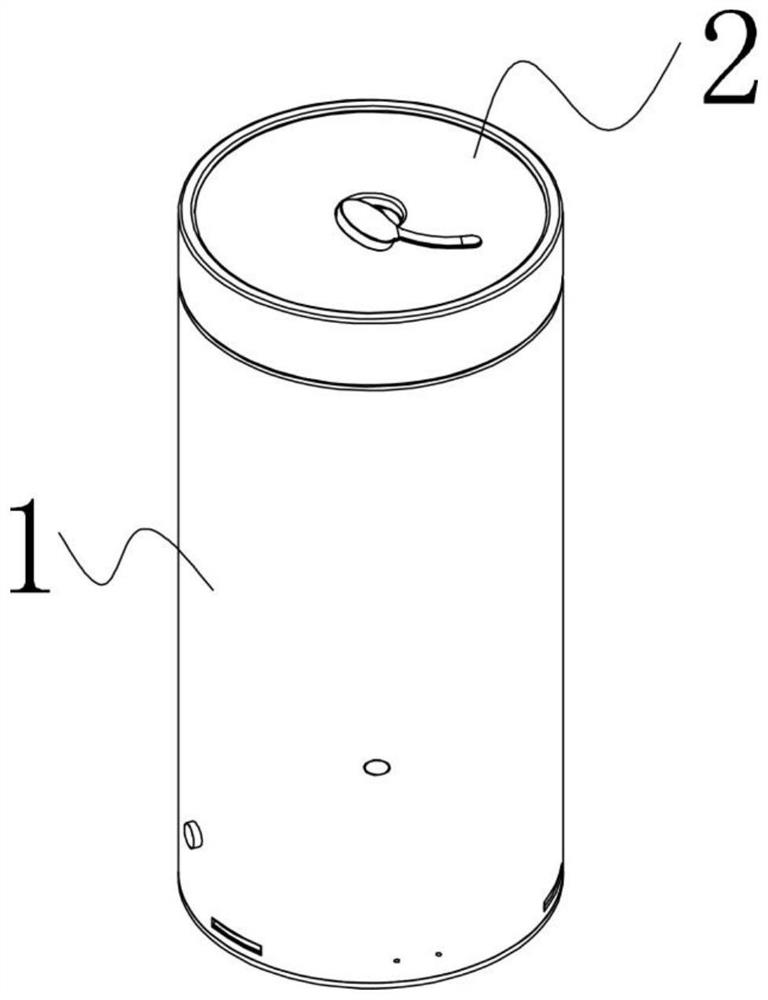 An auxiliary liquid food feeding device