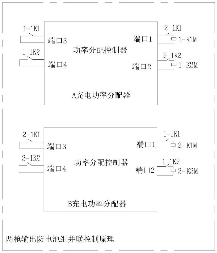 Charging system and charging pile with same