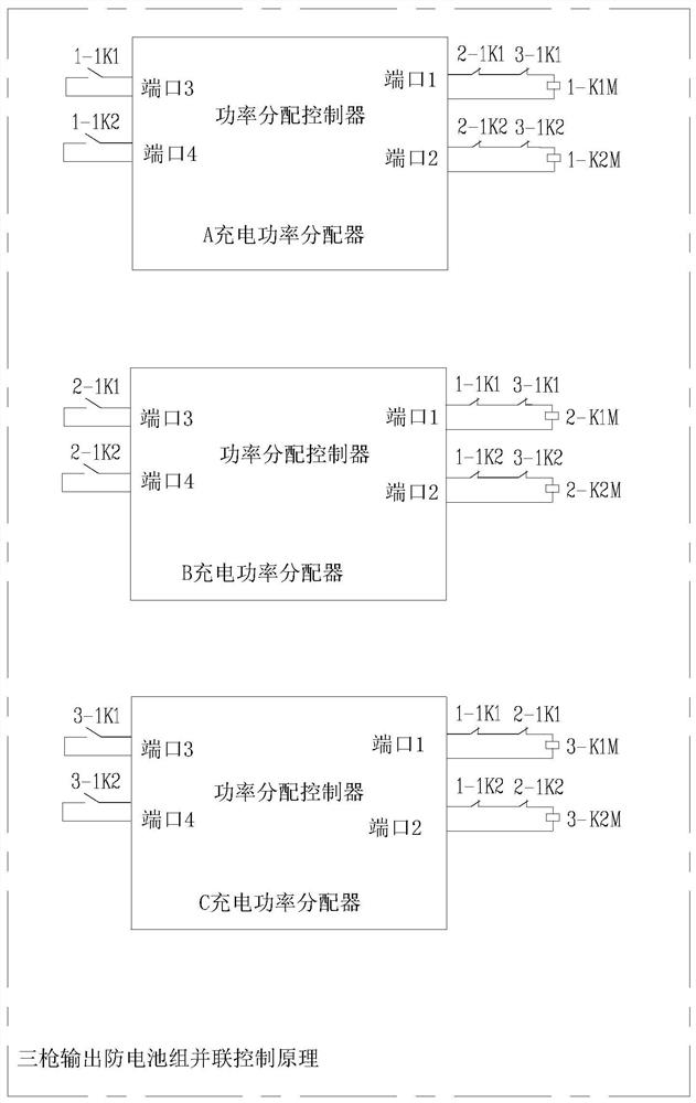 Charging system and charging pile with same