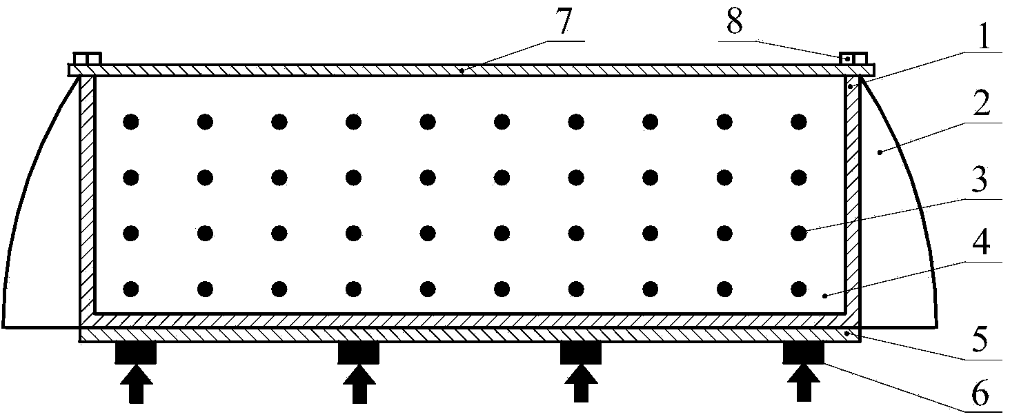 High-power LED heat accumulating type solid-liquid phase change heat dissipation device