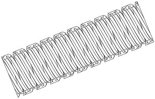 Synchronous spraying device for large machine