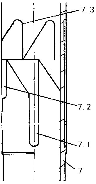 Layered oil extraction device for sidetracking well