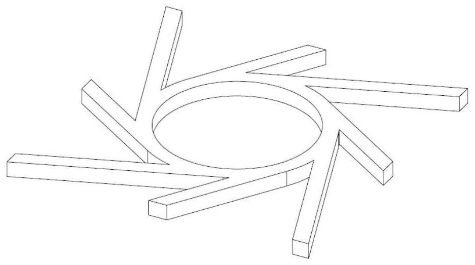 A chiral compression-twist superstructure material