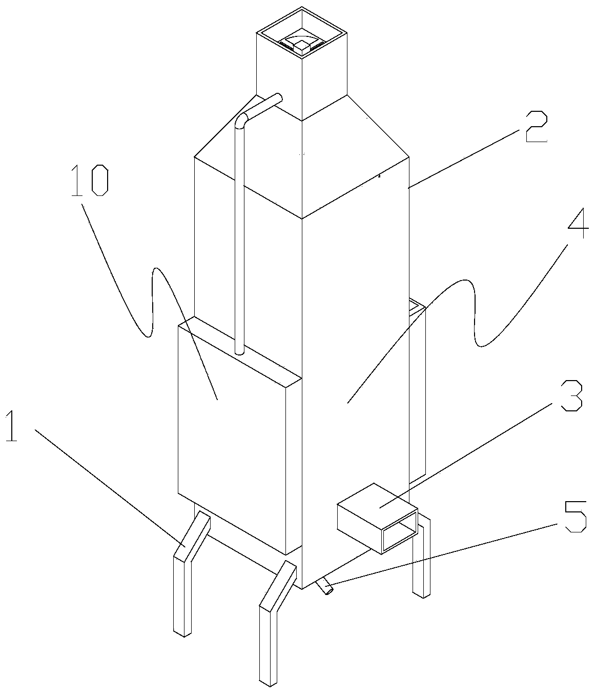 Integrated oil mist purifier based on environmental engineering