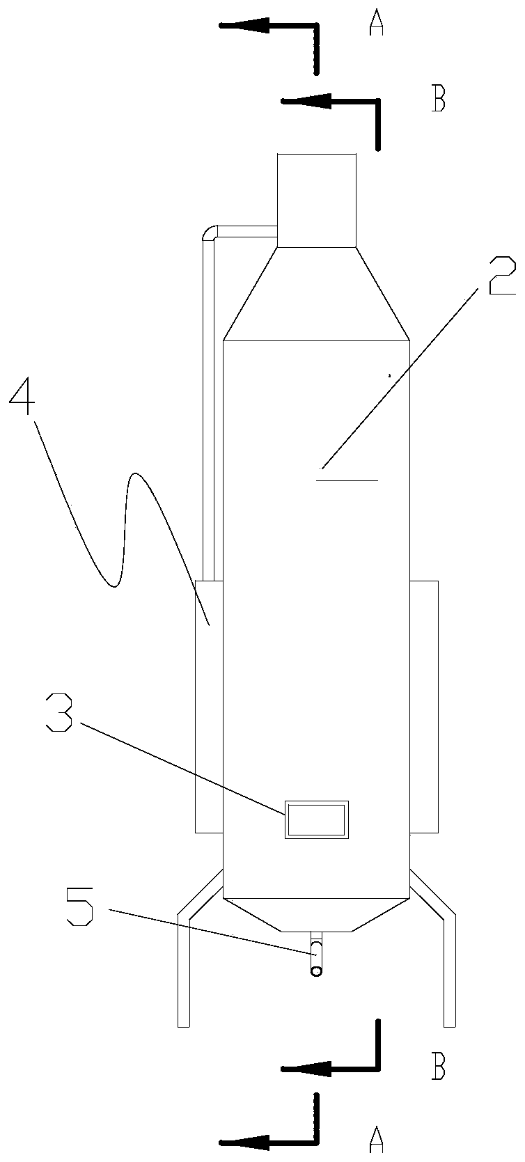 Integrated oil mist purifier based on environmental engineering