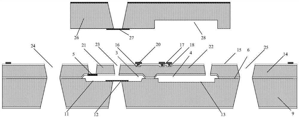 Chip for indirect in situ characterization of TEM structure-activity correlation and fabrication method thereof