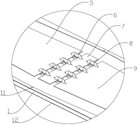 Broadband high-power protection module and device based on tapered transmission line