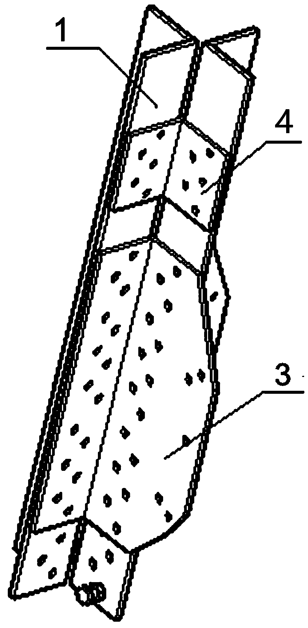 Construction method for erecting electric transmission line double-leg angle steel tower by helicopter unit