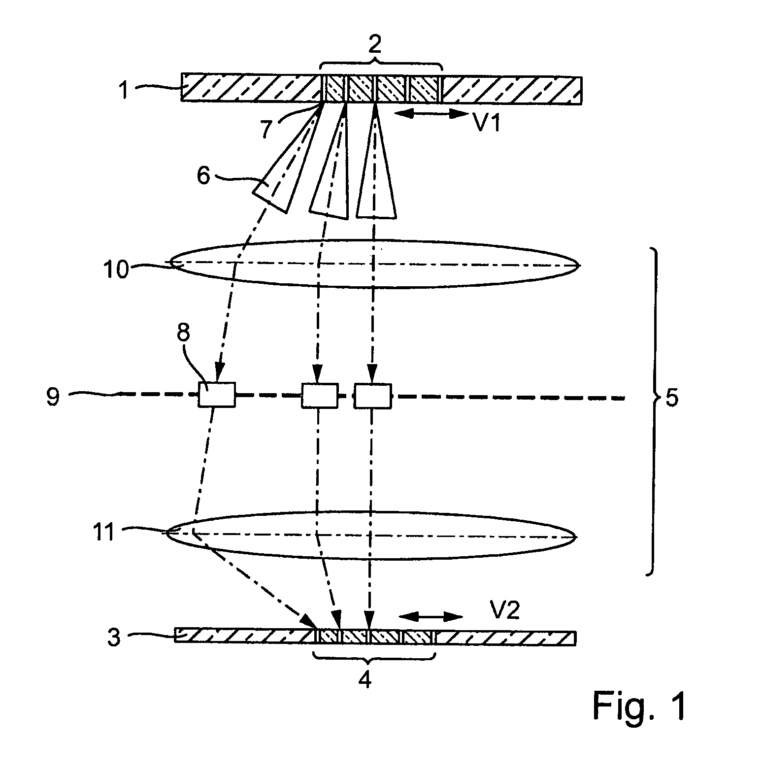 Device and method for wavefront measurement of an optical imaging system, and a microlithography projection exposure machine