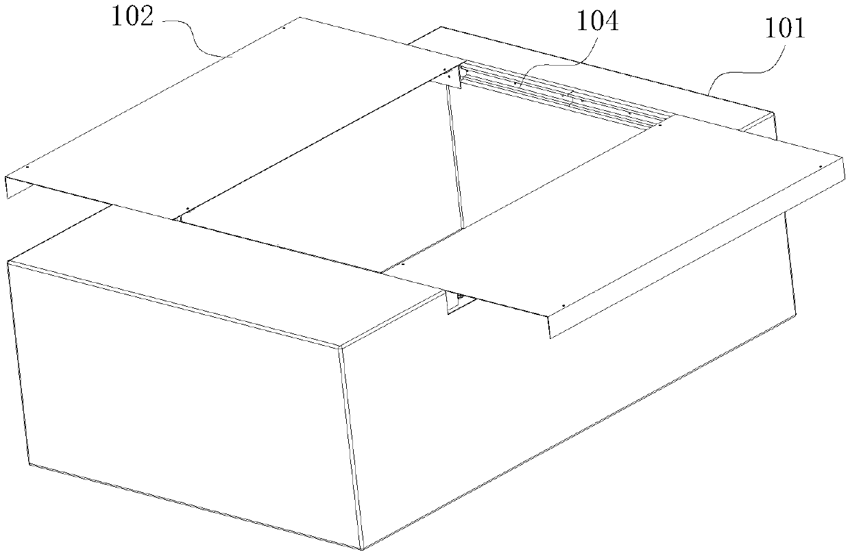 Unmanned Aerial Vehicle Storage and Battery Replacement Device and Method