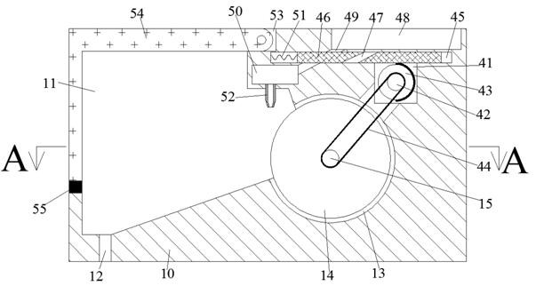 A crystal cutting device