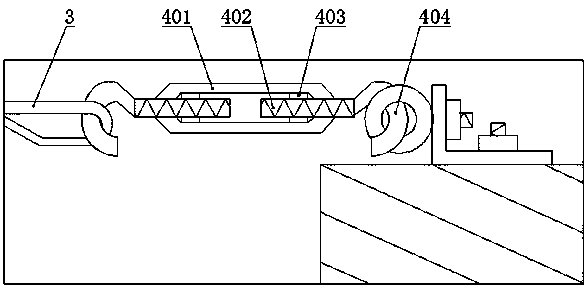 Suspended packing device of wastewater treatment pond