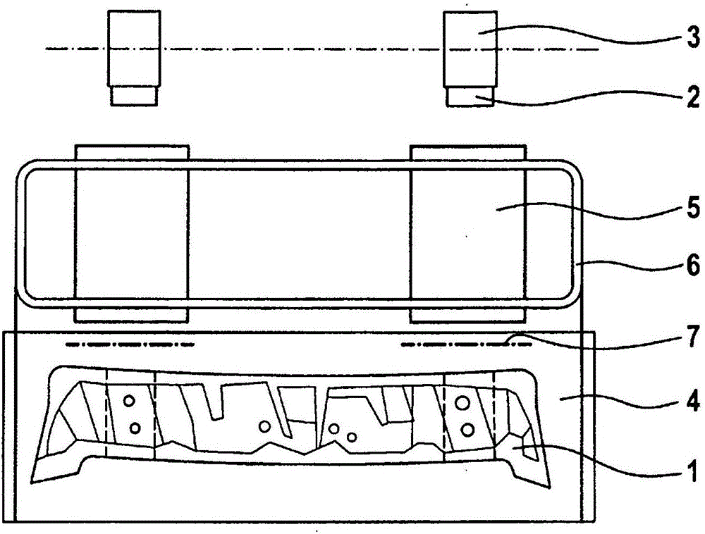 Method for producing an injection-moulded component with an inlay made of an organo-sheet, device for carrying out the method, and injection-moulded component produced according to the method