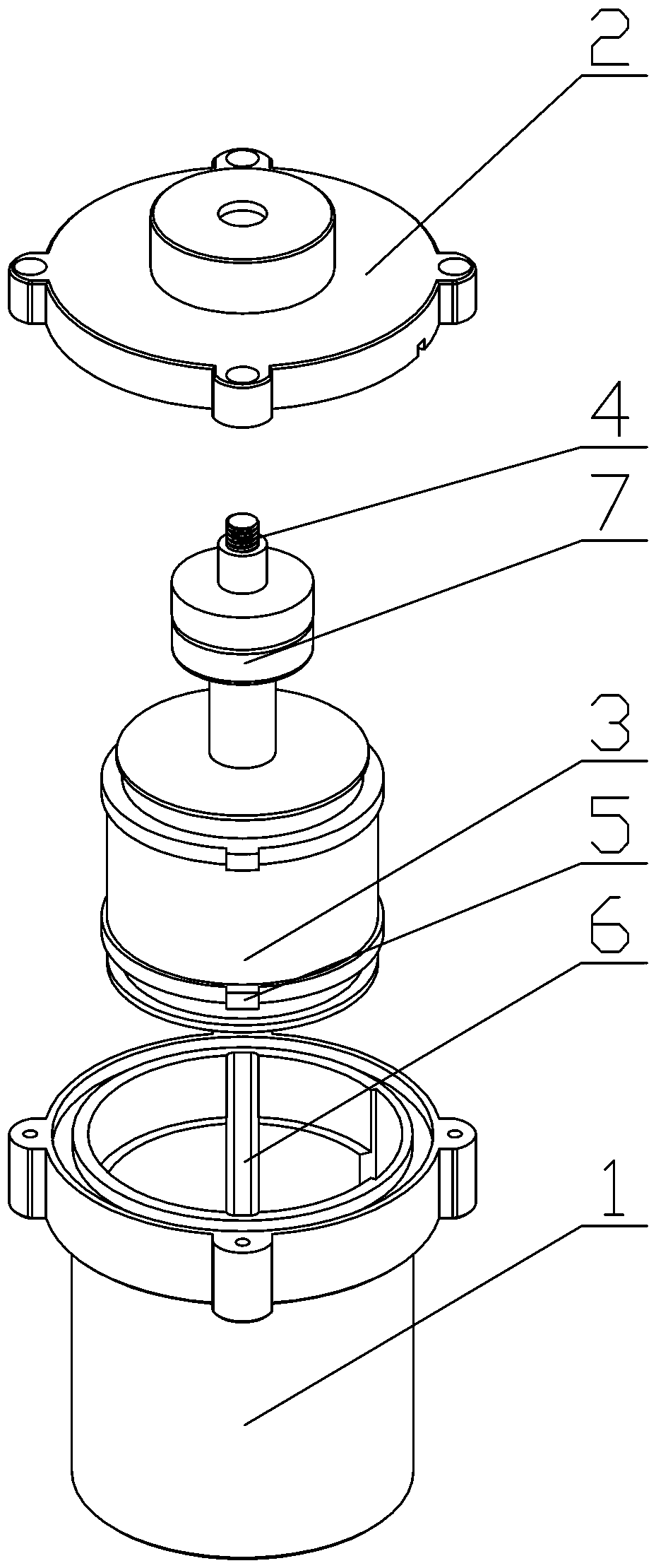 Permanent magnet brushless motor