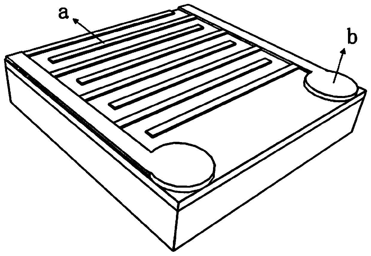 A kind of preparation method of msm structure 4h-sic ultraviolet photodetector