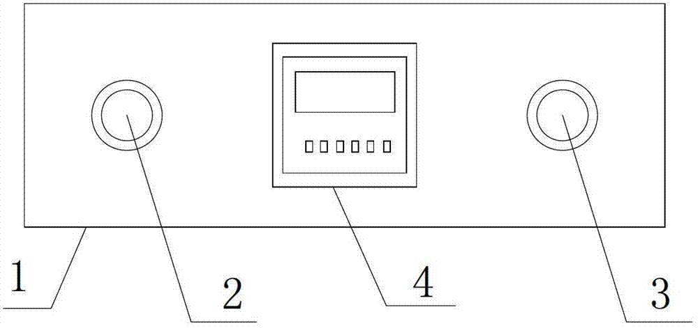 Electricity-free air-controlled device for portable pneumatic press