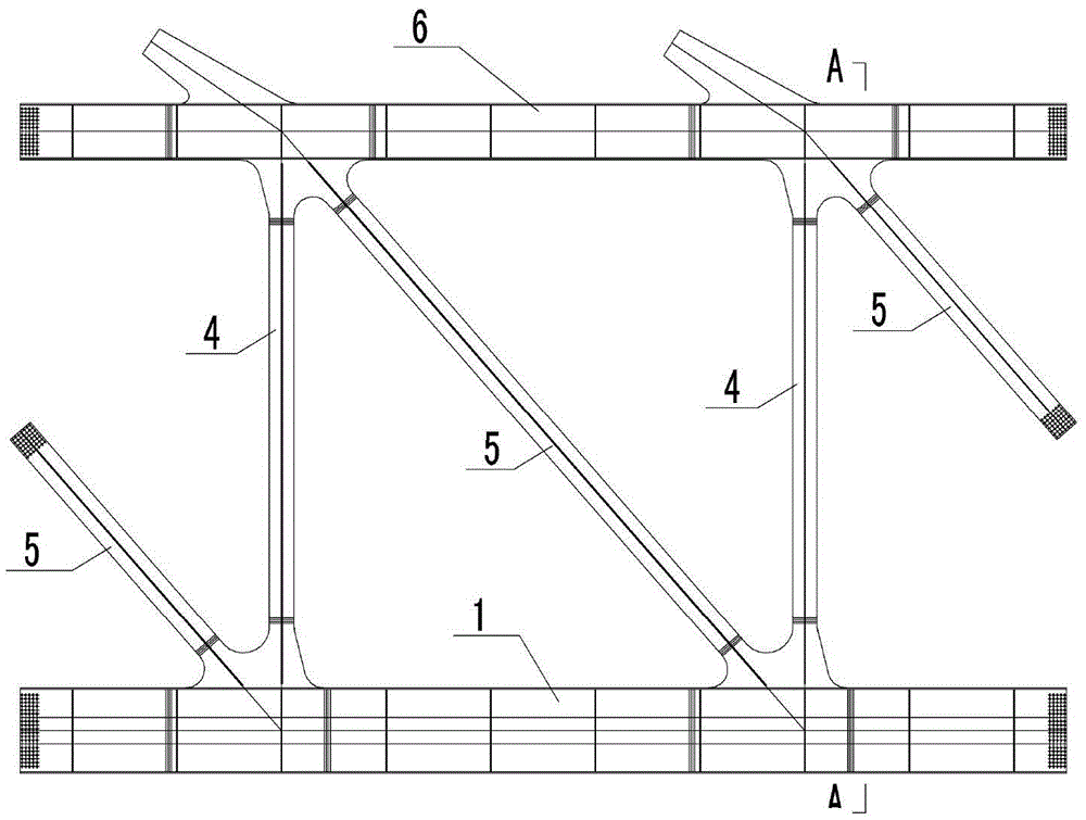 A construction method of all-welded box truss composite segments