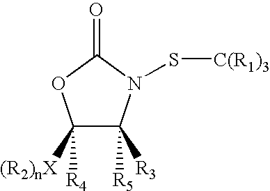 N-thiolated 2 oxazolidone antibiotics