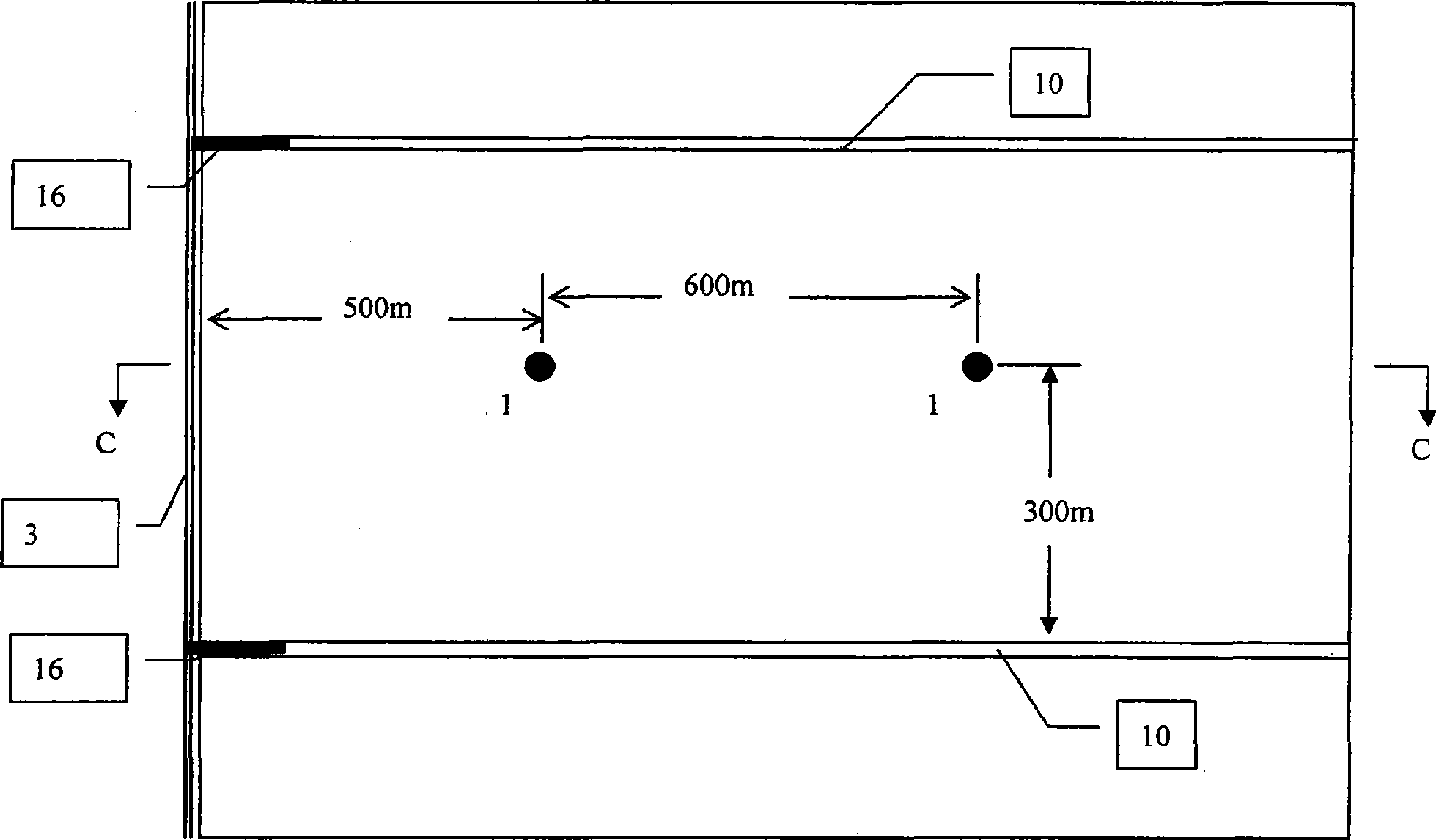 Aboveground and underground combined heat injection coal bed gas extraction method