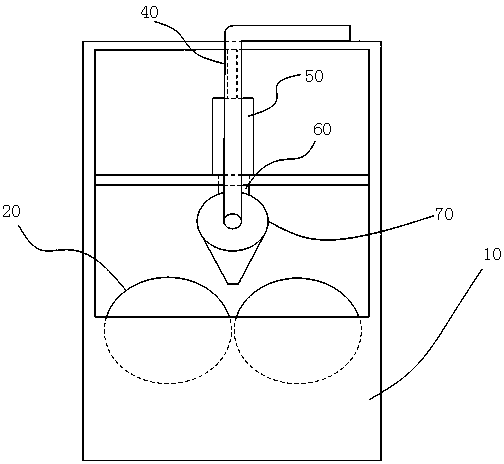 Automobile interior decorating material air increasing compound device