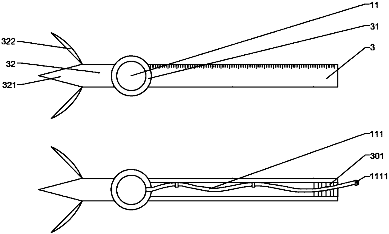 Device for measuring flowing speeds of different water layers of Yangtze river