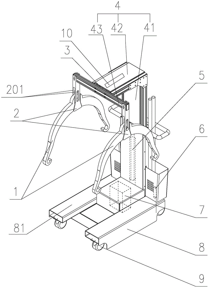 Medical movable lifter