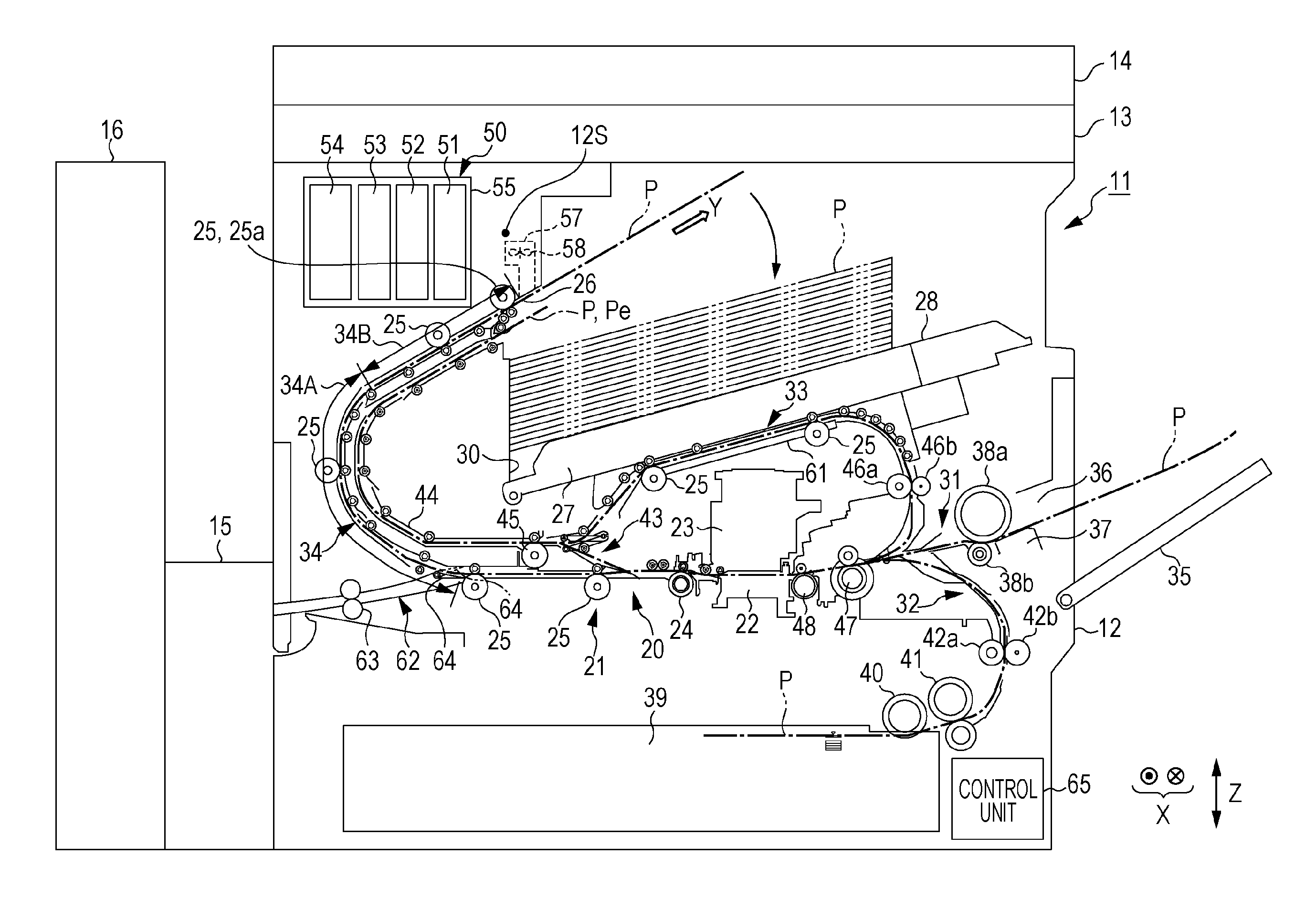 Medium transport unit, recording apparatus, and image reading apparatus