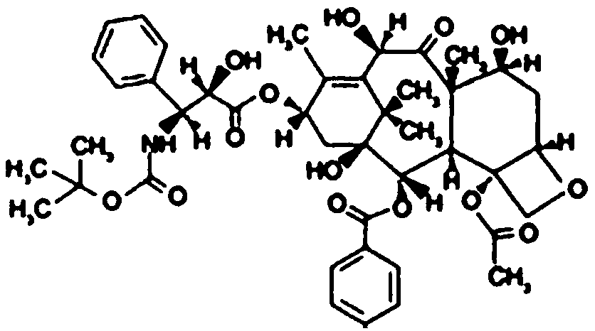 Docetaxel composition for injection and preparation method thereof