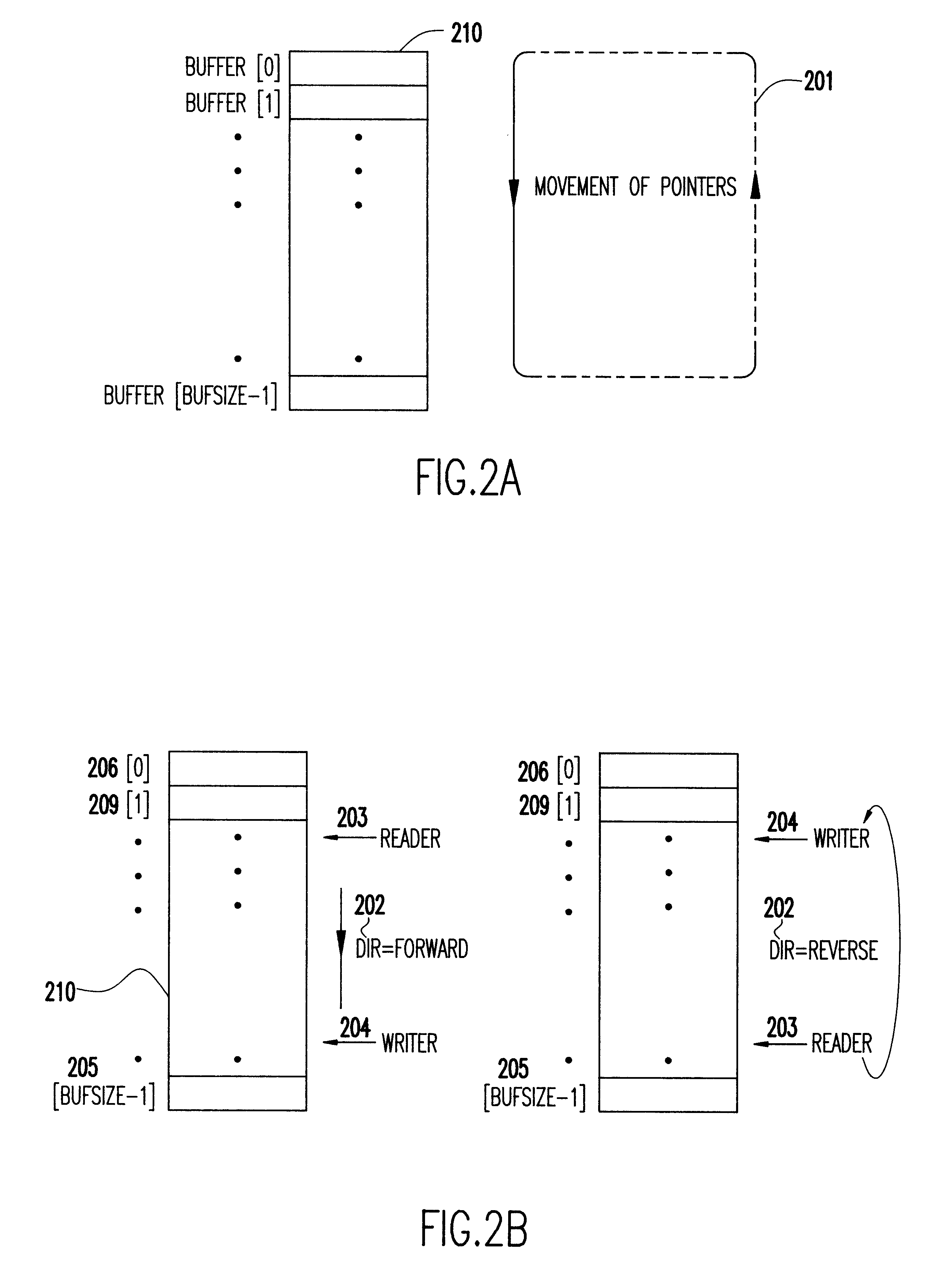 Two lock-free, constant-space, multiple-(impure)-reader, single-writer structures