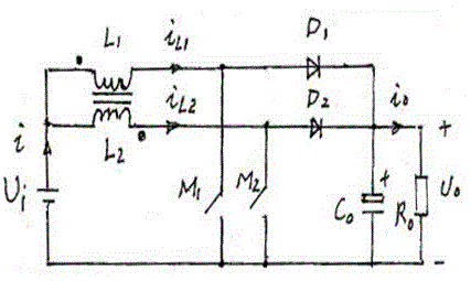 Input zero-ripple wave converter