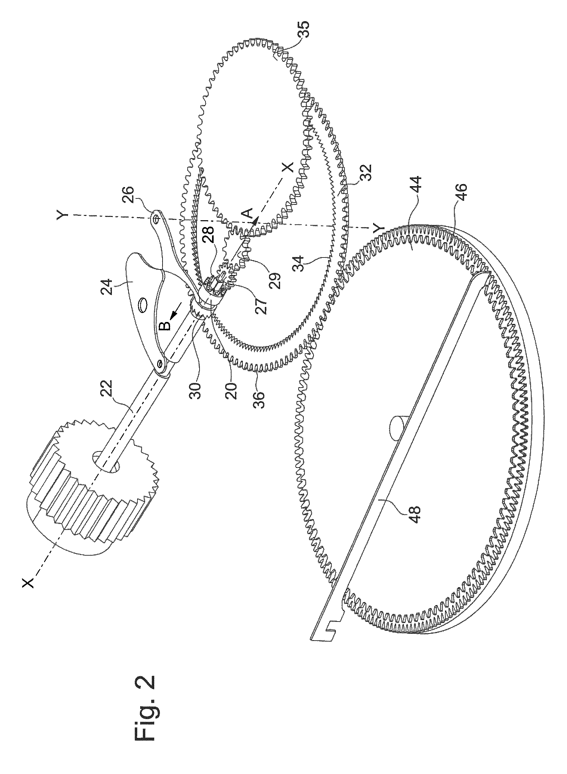 Single direction coupling device and correction device including the same